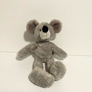 Gund Grey Mouse Plush Brie Stuffed Animal Toy Floppy Long Legs 1223 9” Lovey